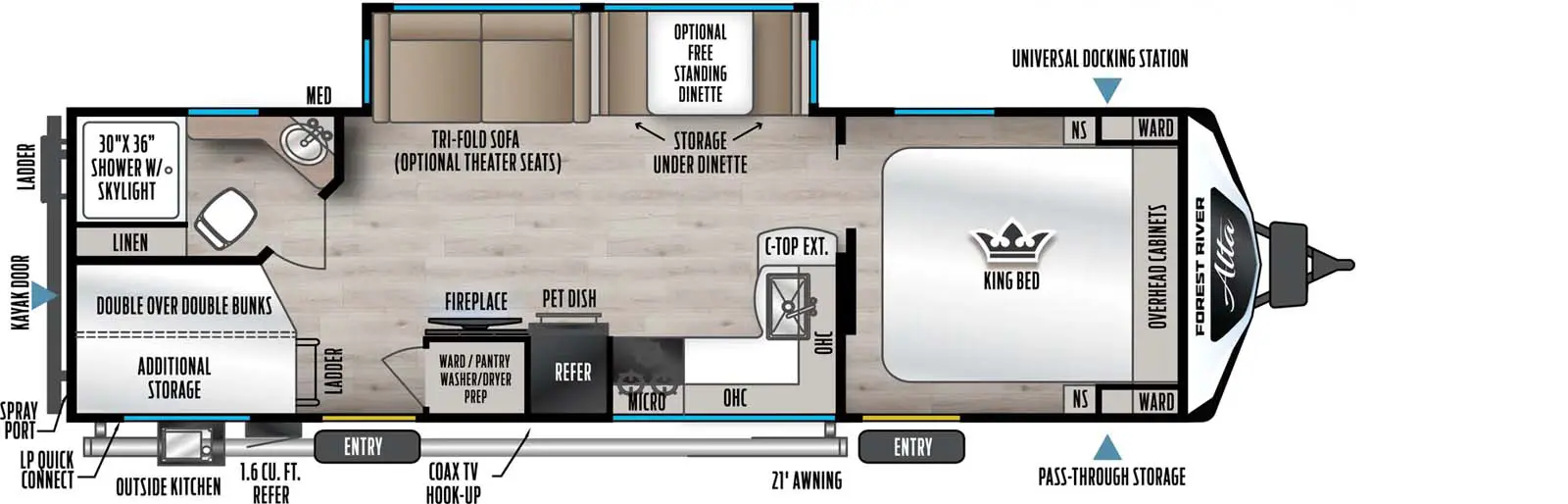2800KBH Floorplan Image